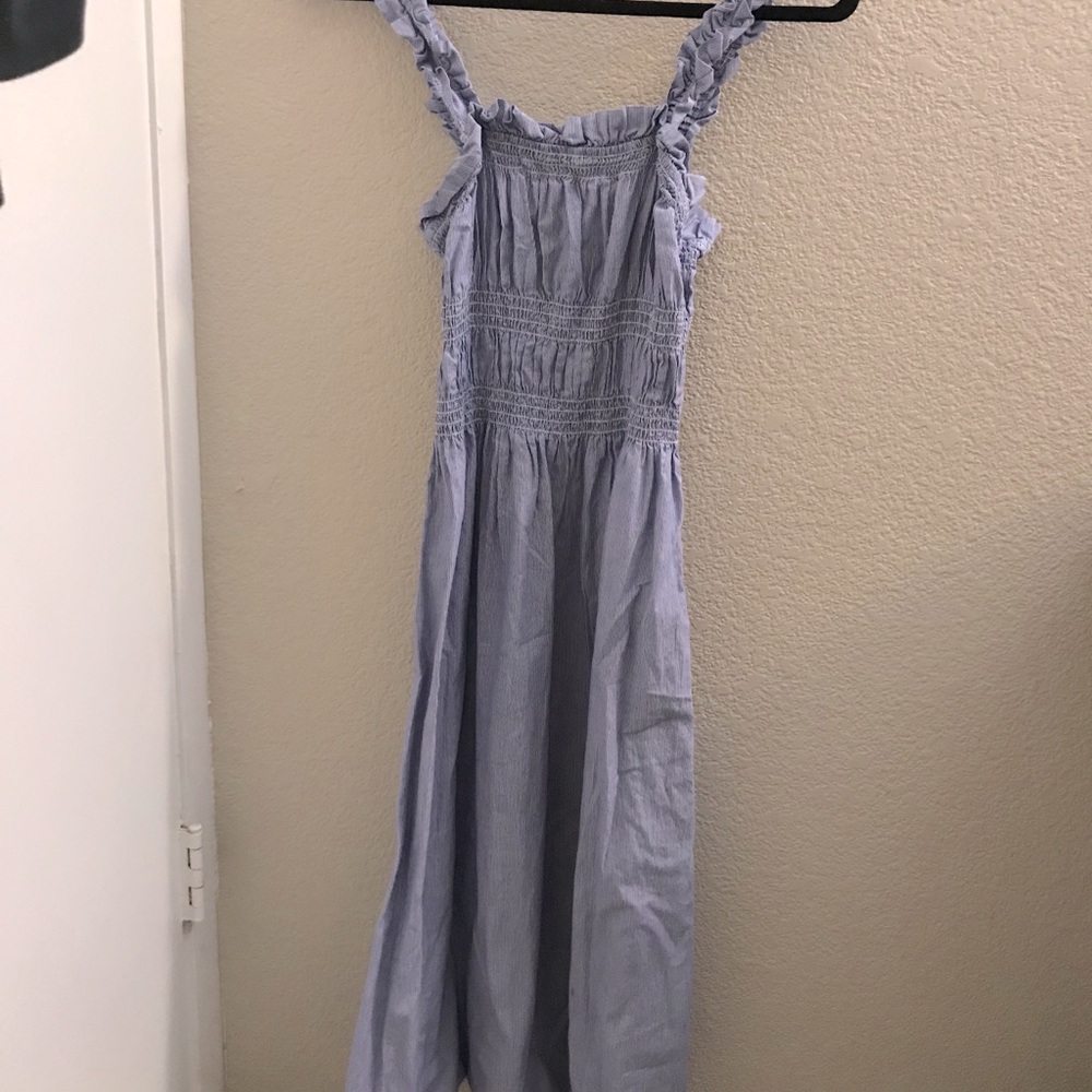 Blue dress